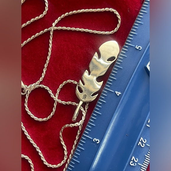 Eccentric beauty Sterling silver necklace - Picture 3 of 3